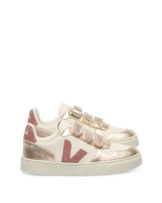 Unisex V-10 Leather Low Top Sneakers – Toddler, Little Kid