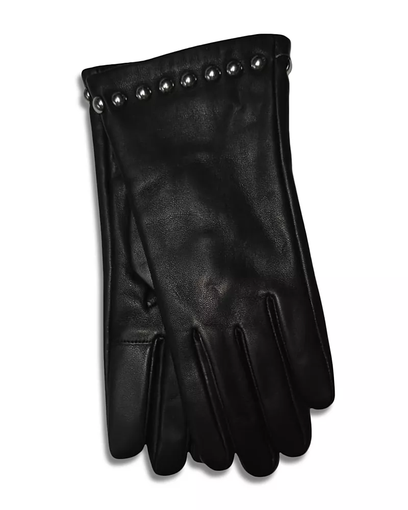 Labonia Studded Tech Leather Gloves