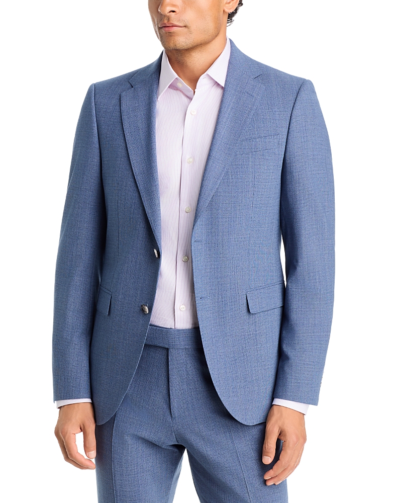 Hugo Boss Reymond Stretch Wool Extra Slim Fit Suit Jacket In Blue