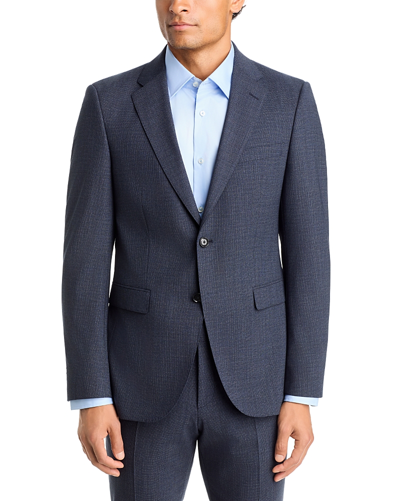 Hugo Boss Reymond Stretch Wool Extra Slim Fit Suit Jacket In Blue