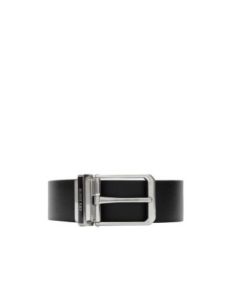  Reversible Leather Enamel Logo Belt
