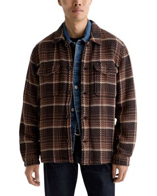 Grant Cotton Plaid Pocket Overshirt