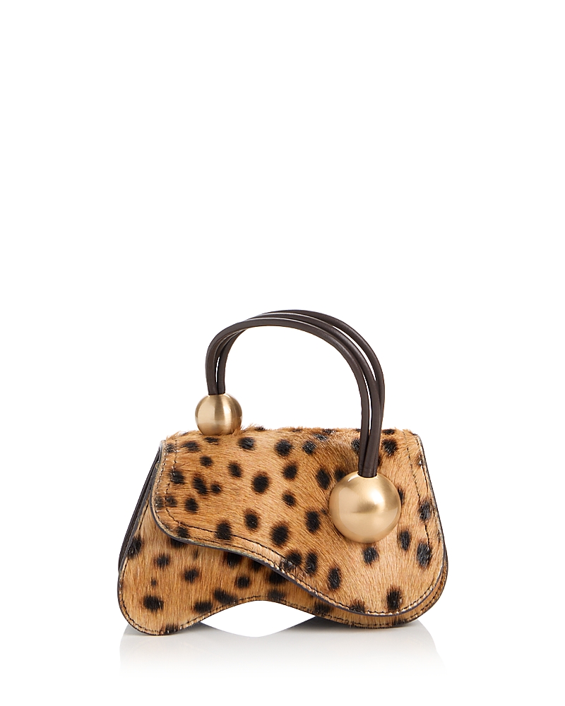Cult Gaia Kazia Nano Calf Hair Crossbody Bag