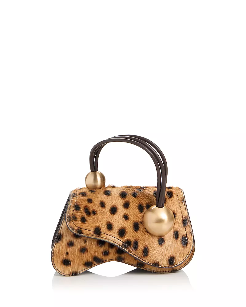 Cult Gaia Kazia Nano Calf Hair Crossbody Bag