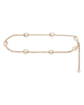 Women's Logo Detail Chain Belt