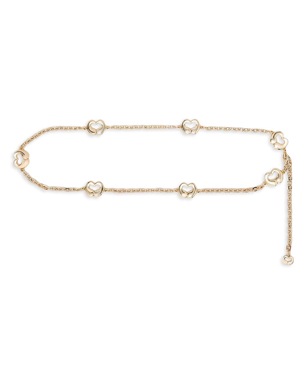 Maje Women's Logo Detail Chain Belt