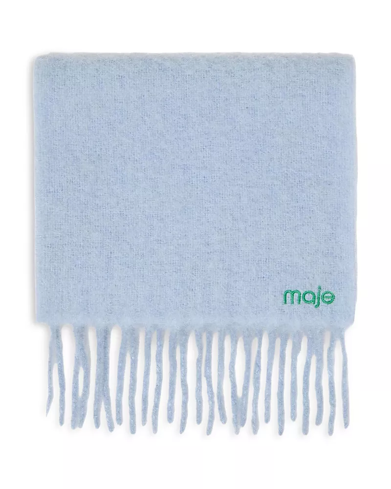 Maje Wool & Alpaca Blend Scarf