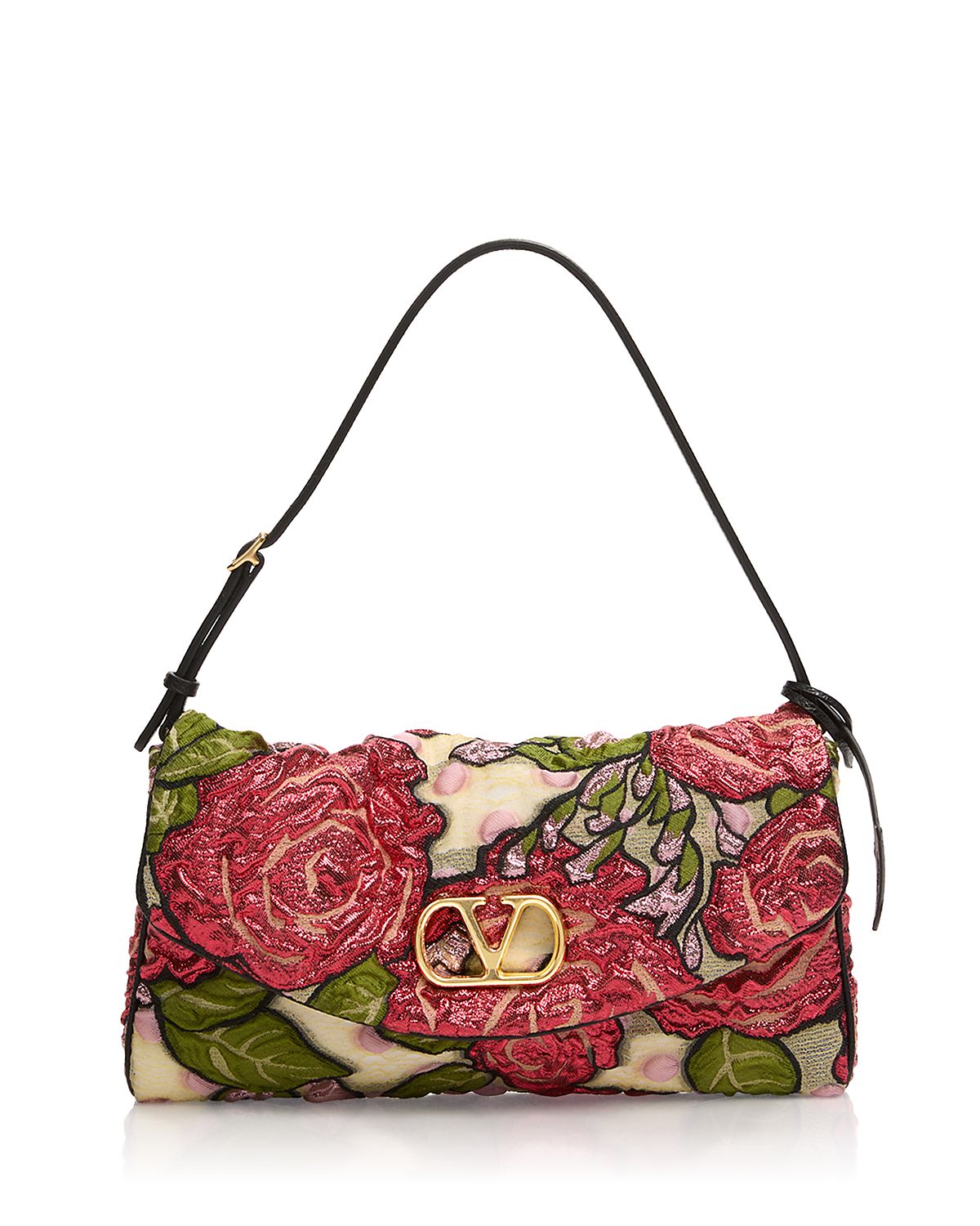 Valentino Garavani Rose Pattern Shoulder Bag