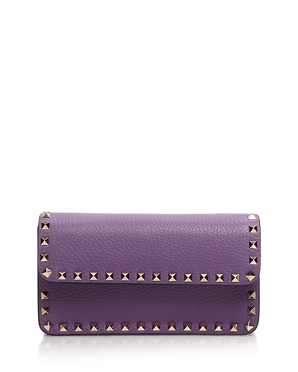 Valentino Garavani Rockstud Leather Crossbody Wallet