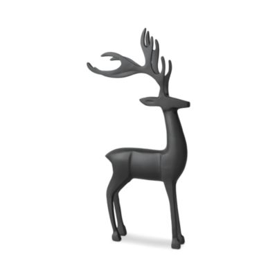 Christmas Chic Large Black Reindeer