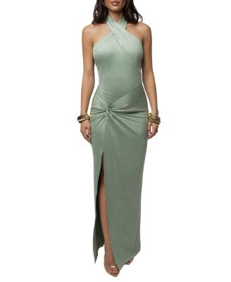 Charlotte Halter Maxi Dress