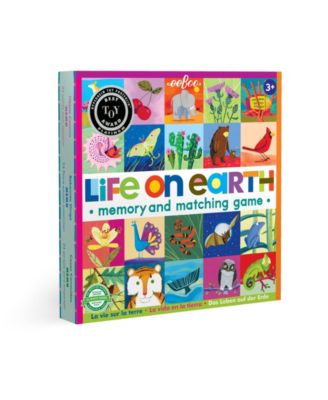  Life on Earth Memory & Matching Game, Ages 3+