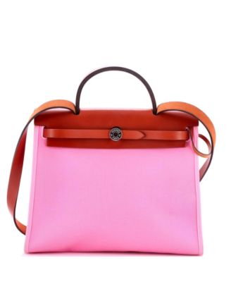 31 Herbag Zip Leather and Toile