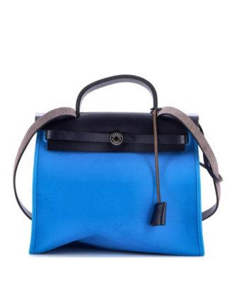 31 Herbag Zip Leather and Toile