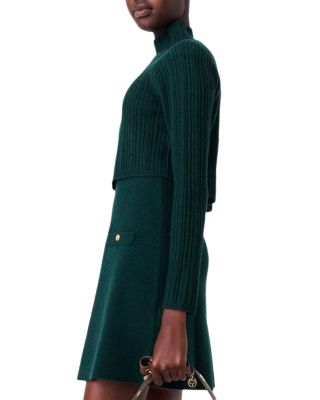 Ritorsa Layered Sweater Mini Dress - thumbnail 5