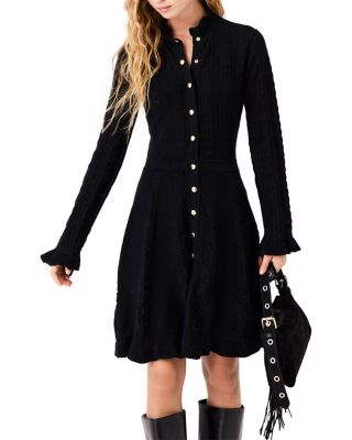 Rouras Ruffled Knit Dress