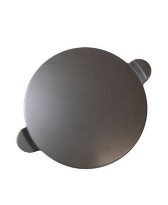  Glazed Cordierite Pizza Stone with Handles, 17.9" L