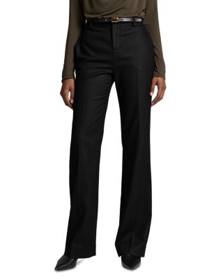 Simone Wool Blend Flare Pants