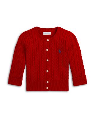 Girls' Mini Cable Cotton Cardigan - Baby