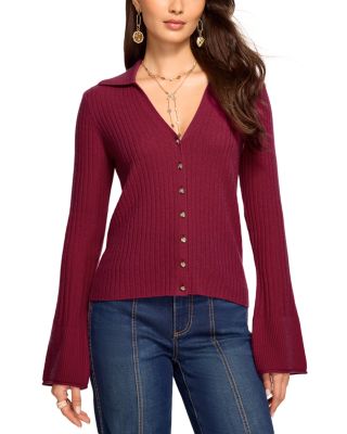 Cathy Cashmere Collared Cardigan