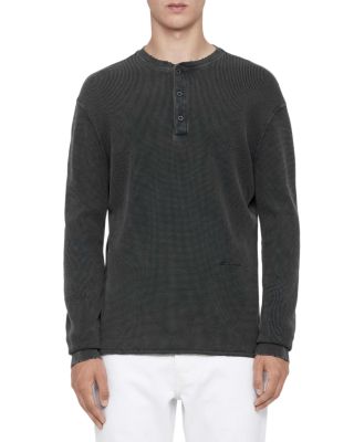 Raine Cotton Long Sleeve Henley
