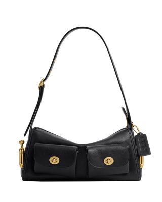 Turnlock Haversack 27 Leather Shoulder Bag