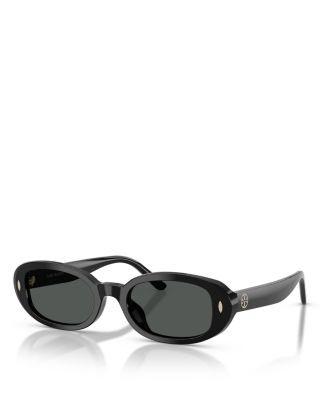 Tory Burch Miller Oval Sunglasses, 52mm