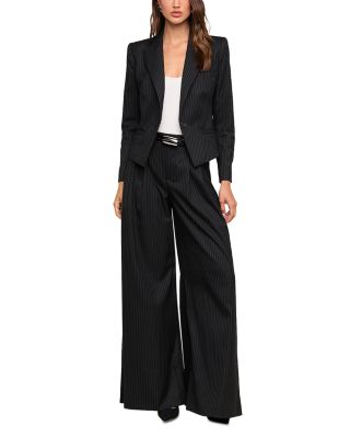 Misa Cropped Single Breasted Blazer & Chelsy Wide Leg Pants