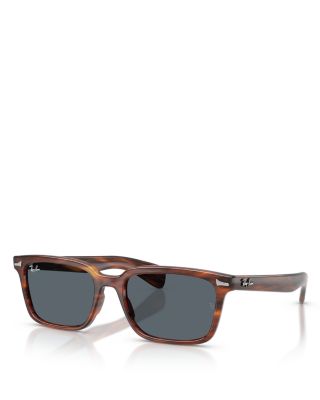 Brunel Rectangular Sunglasses, 56mm
