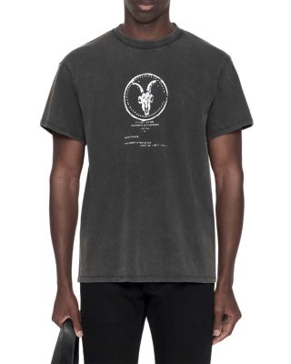 Jack's Place Ram Skull Cotton Logo T-Shirt