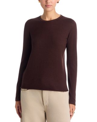 Machine Washable Cashmere Crewneck Top