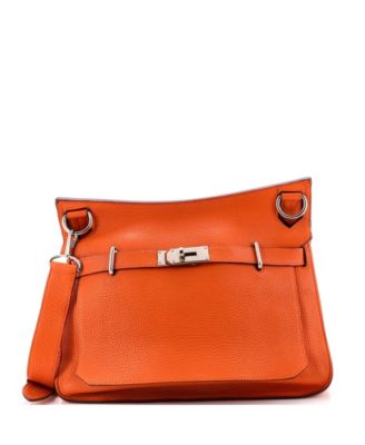 Jypsiere 34 Clemence Leather Turn Lock Crossbody