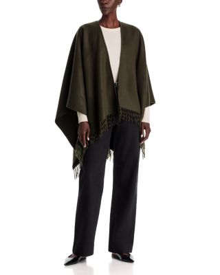Wool & Cashmere Double Face Cape