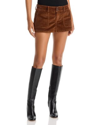 Benny Cotton Stretch Mini Skirt