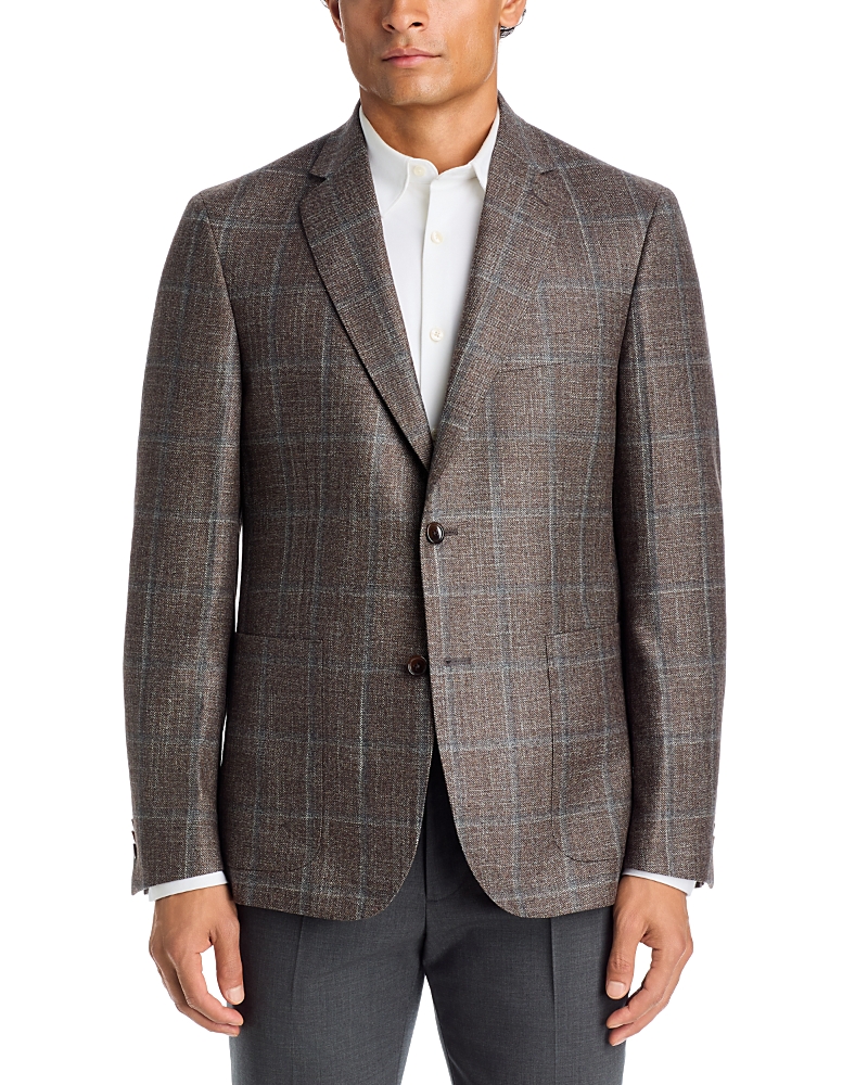 The Men's Store At Bloomingdale's Loro Piana Wool, Silk & Cashmere Tonal Windowpane Sport Coat - Exclusive