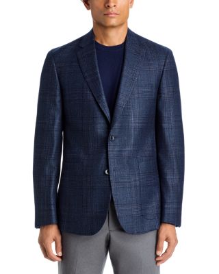 Loro Piana Wool, Silk & Cashmere Plaid Sport Coat - Exclusive