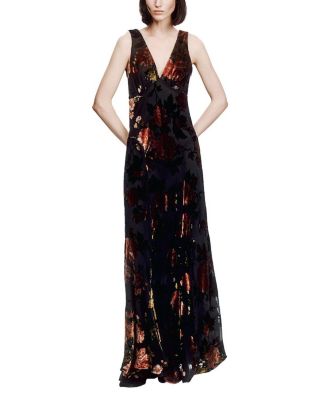  Folia Devore Maxi Dress