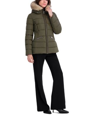 Nico Faux Fur Hooded Coat
