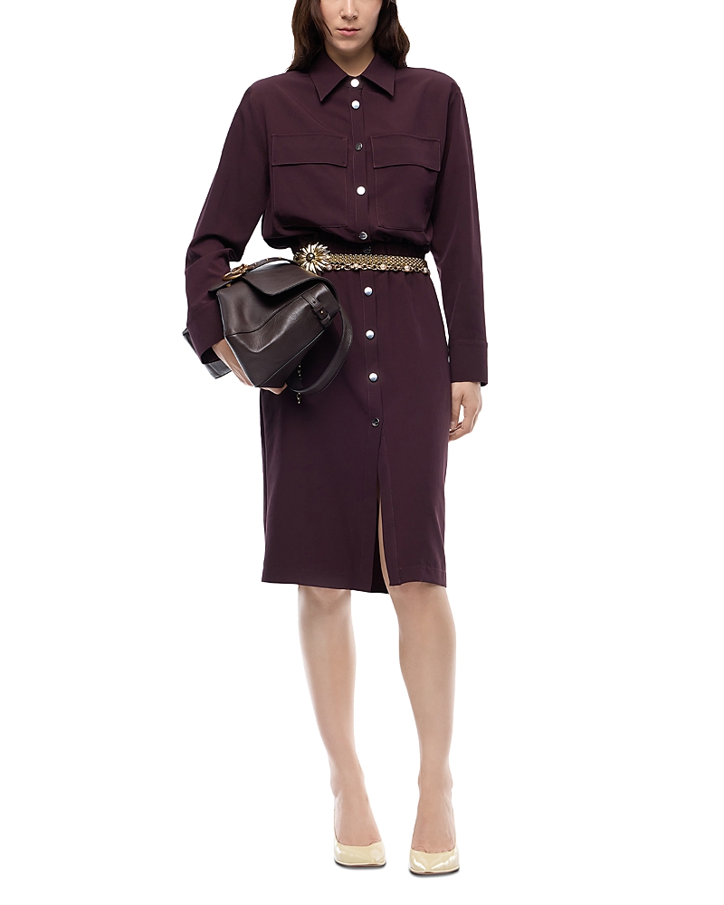 Pinko Arum Long Sleeve Shirtdress