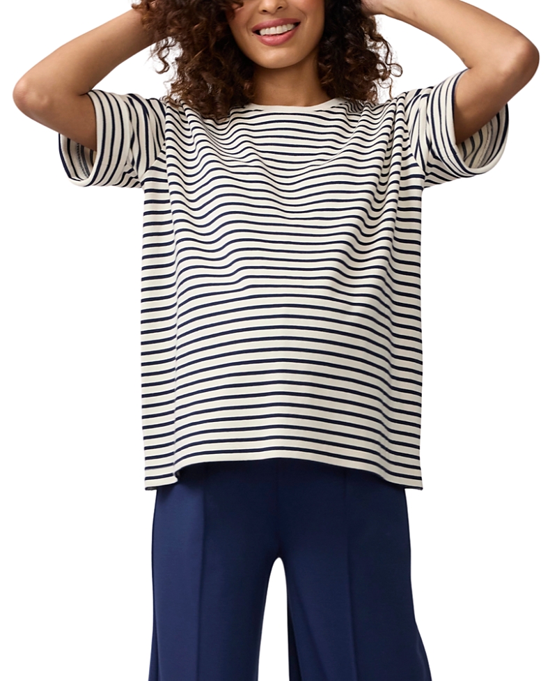 Ingrid & Isabel Weekend Crew Maternity Sweatshirt · XS