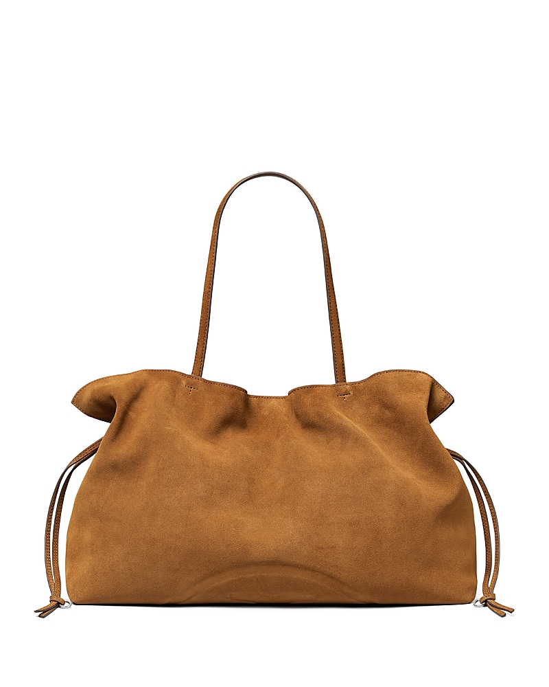 Tory Burch Ella Suede Drawstring Tote · OS