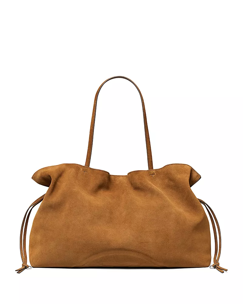 Tory Burch Ella Suede Drawstring Tote