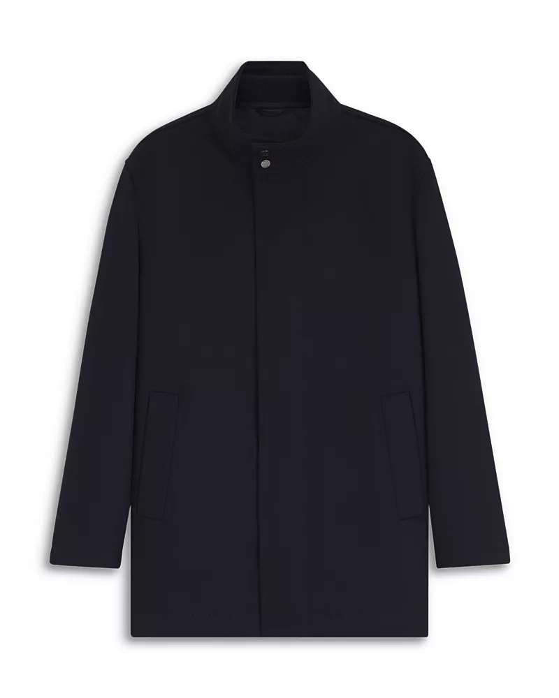 Boss H-Coxtan Wool & Cashmere Bib Coat