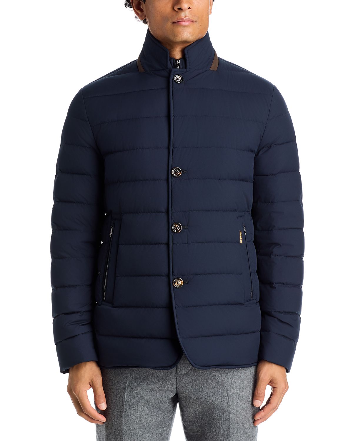 Moorer Sinardi Quilted Removable Bib Insert Jacket