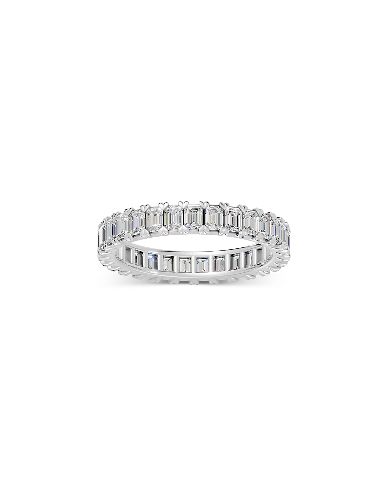 Bloomingdale's Fine Collection Diamond Emerald Cut Eternity Ring in 14K Gold, 2.0 tcw