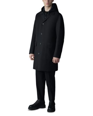 Mathias 3-in-1 Balmacaan Coat with Removable Down Liner