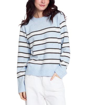 Women's Isla Striped Oversized Raglan Sweatshirt