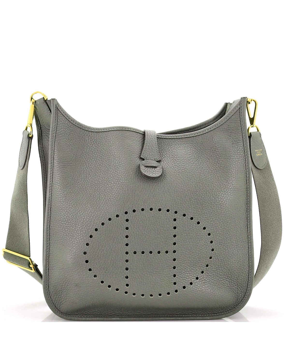 Pre-Owned HERMES Gm Evelyne Bag Gen Ii Clemence