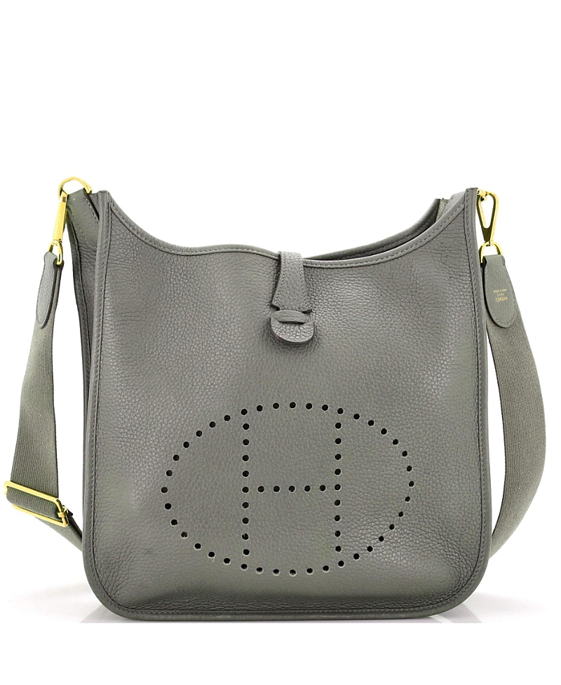 Pre-Owned HERMES Gm Evelyne Bag Gen Ii Clemence