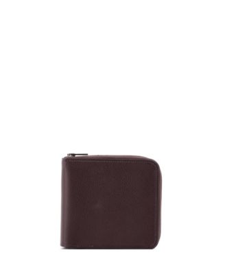 Compact Zipengo H Verso Bifold Wallet Leather